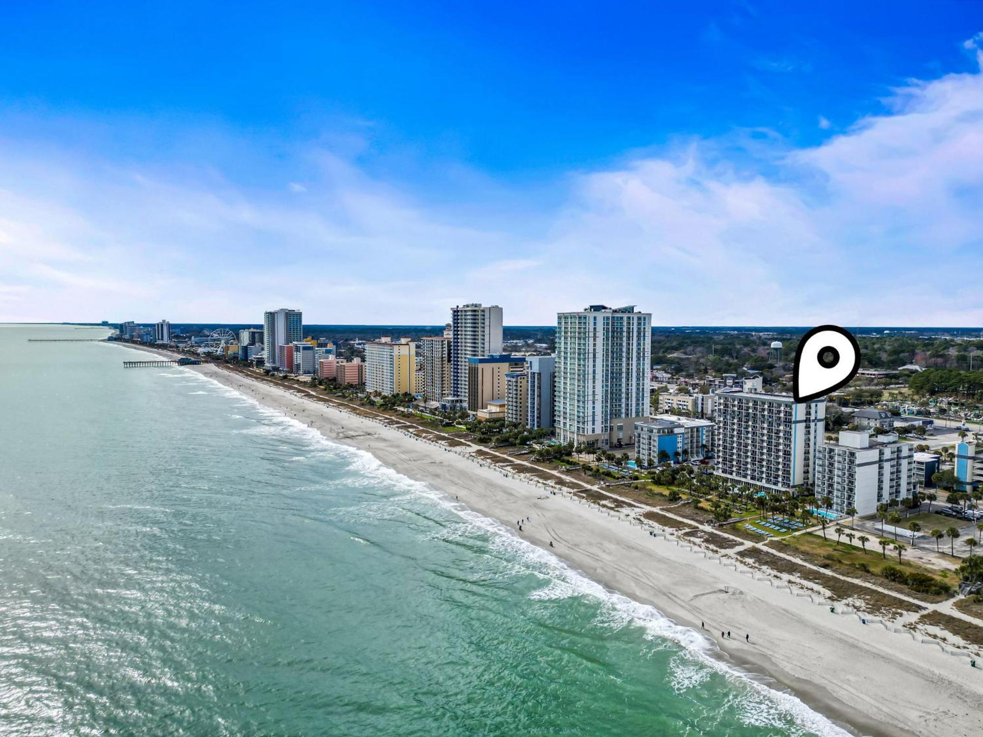 Recently Remodeled Double Queen Condo- Oceanfront Views! Boardwalk 135 マートルビーチ エクステリア 写真