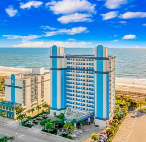 Recently Remodeled Double Queen Condo- Oceanfront Views! Boardwalk 135 マートルビーチ エクステリア 写真