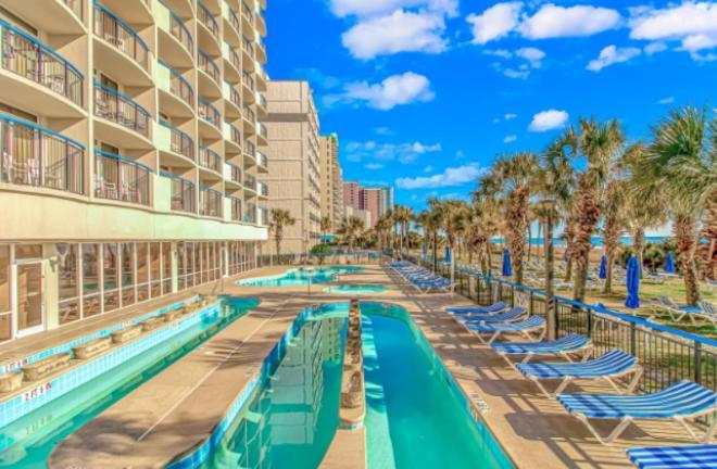 Recently Remodeled Double Queen Condo- Oceanfront Views! Boardwalk 135 マートルビーチ エクステリア 写真