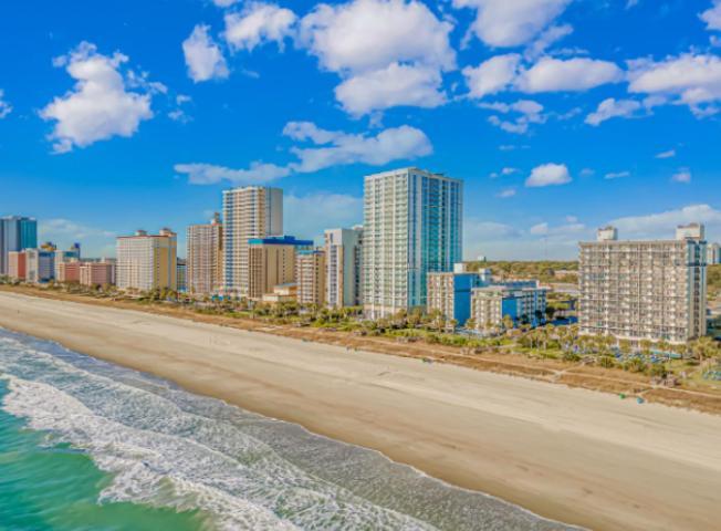 Recently Remodeled Double Queen Condo- Oceanfront Views! Boardwalk 135 マートルビーチ エクステリア 写真